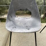 Pair of Pierre Guariche "tulip" chairs - 1950s/1960s