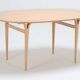 Superellipse table by Bruno Mathsson and Piet Hein for Fritz Hansen, Denmark 1980s
