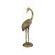 Statue de héron grue en cuivre sculpture laiton vintage 42cm