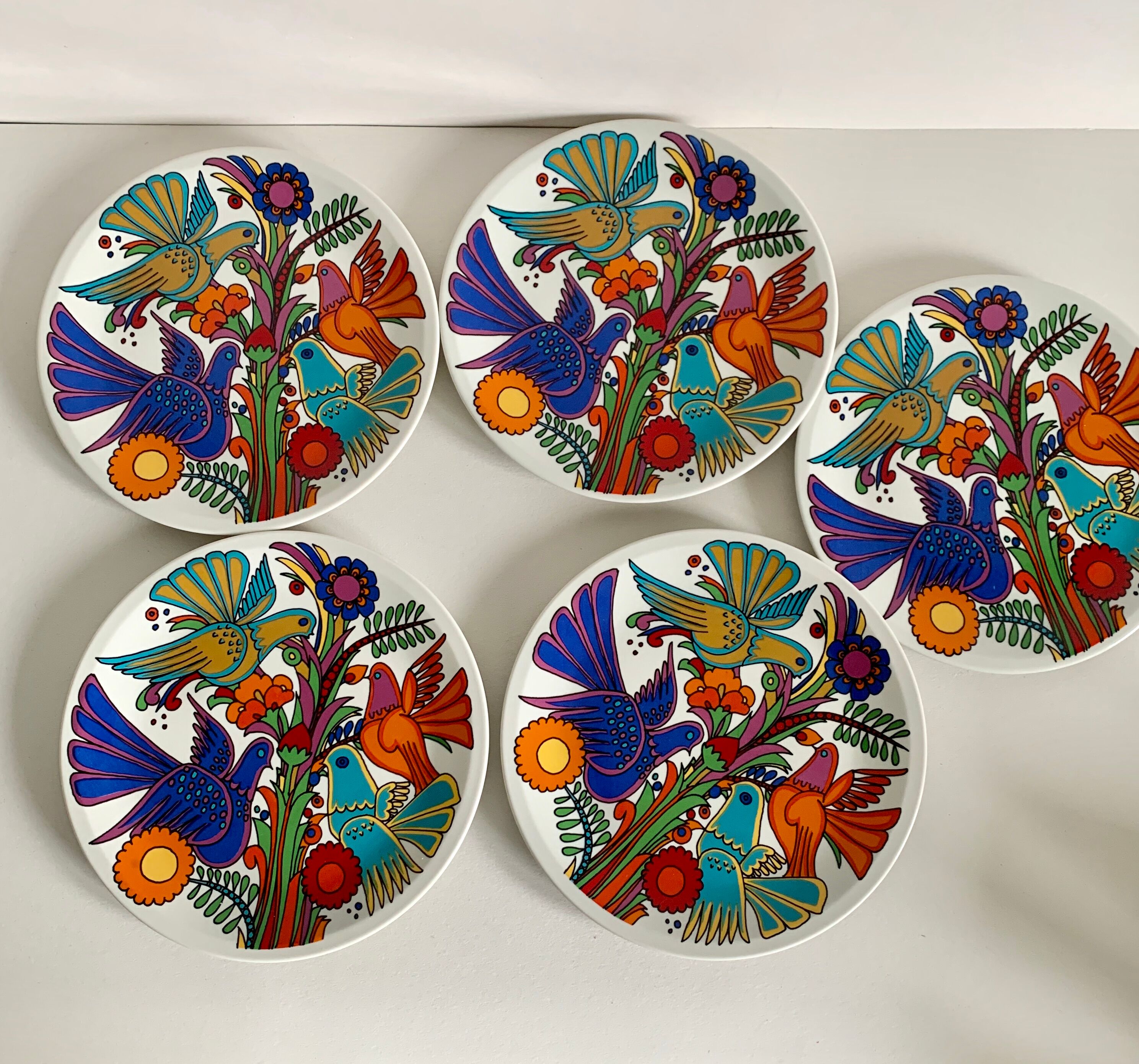 Villeroy & Boch Acapulco, set of 5 plates