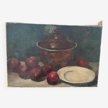 Still life signed Corneau