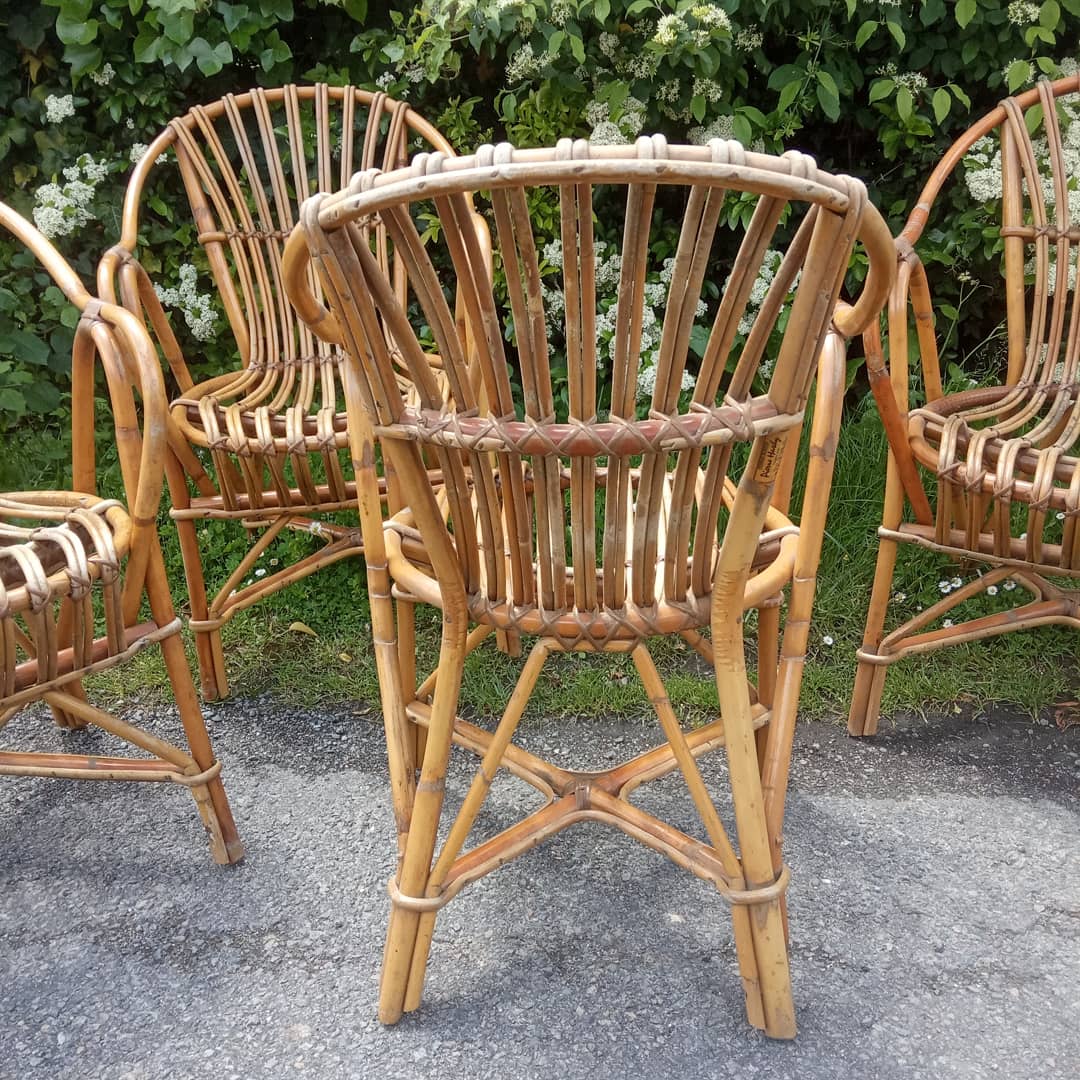 Rattan chairs