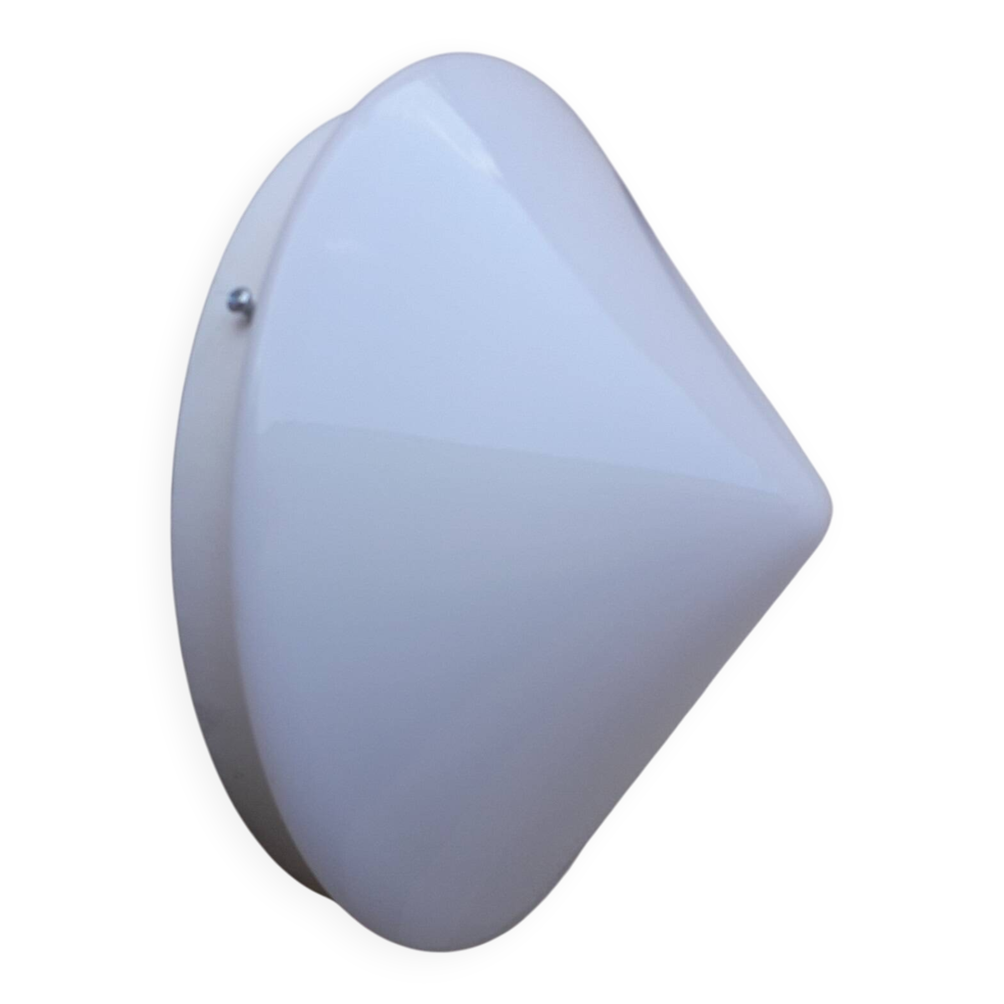 Ceiling light or conical wall light in opaline.