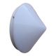 Ceiling light or conical wall light in opaline.