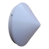 Plafonnier ou applique conique en opaline