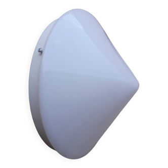 Ceiling light or conical wall light in opaline.