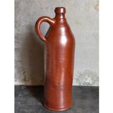 High bottle Art-popular heavy earth enamelled late nineteenth