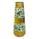 Roller vase – Vintage ceramic, speckled decor with gold highlights, perfect condition