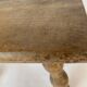 Wooden farmhouse stool