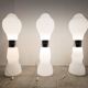 Vintage carlo Nason floor lamps, 1960s
