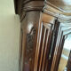 Large Alsatian Louis XV wardrobe in solid walnut – 18th century
