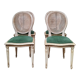 Suite of 4 Louis XVI style chairs