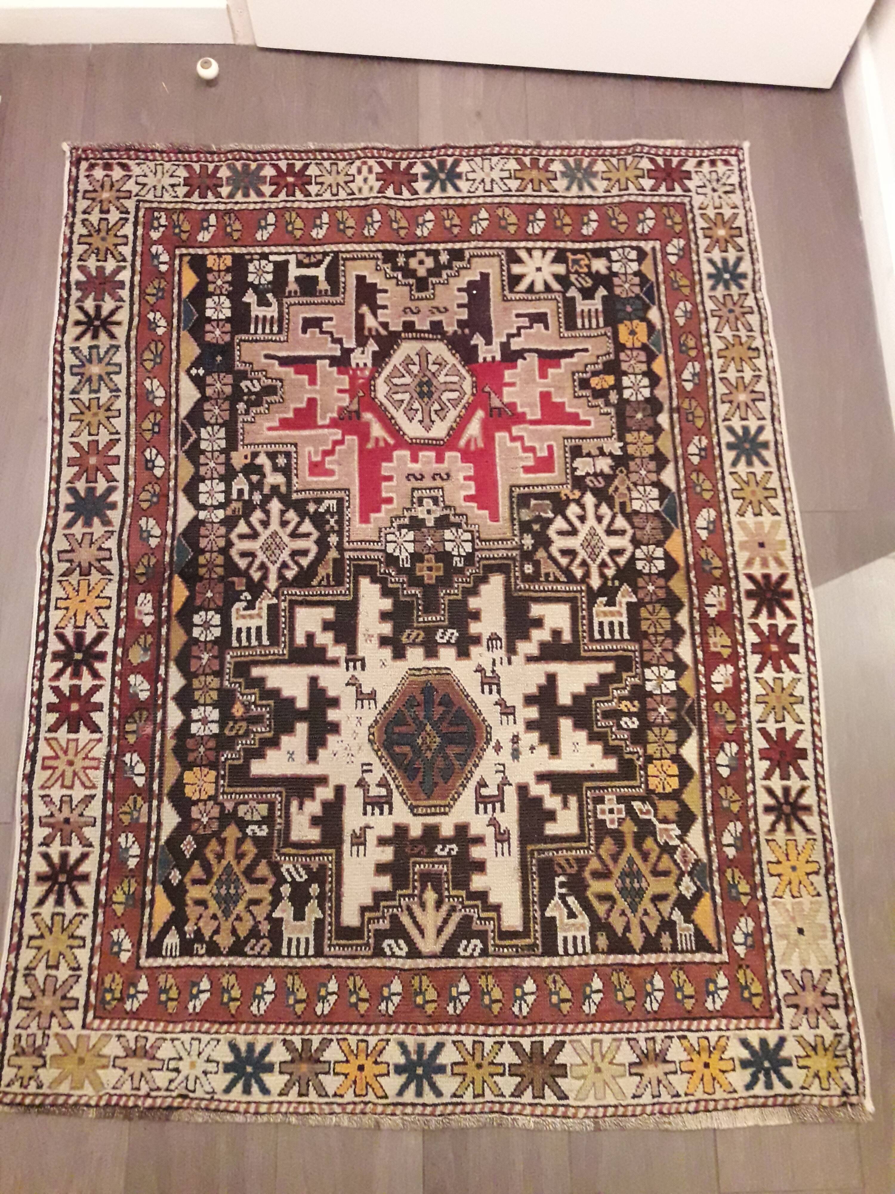 Ancient Caucasian carpet