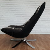 Danish design, Madsen and Schubell MS 68, lounge chair with swivel foot and tiltable back