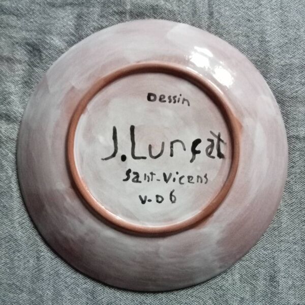 Assiette Jean Lurçat