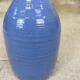 Vintage blue ceramic lamp