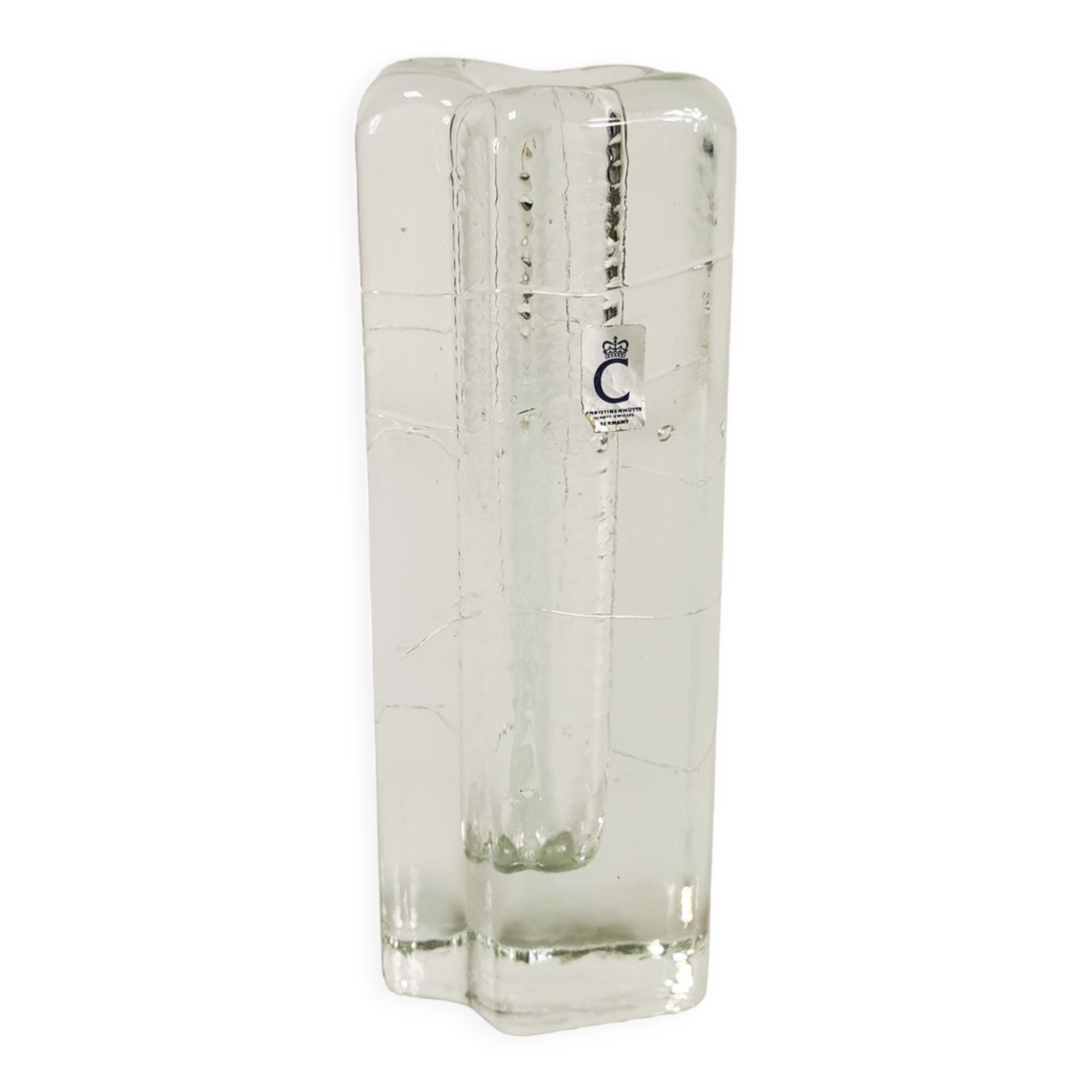 Vase par Christinen Hutte Germany 1960s