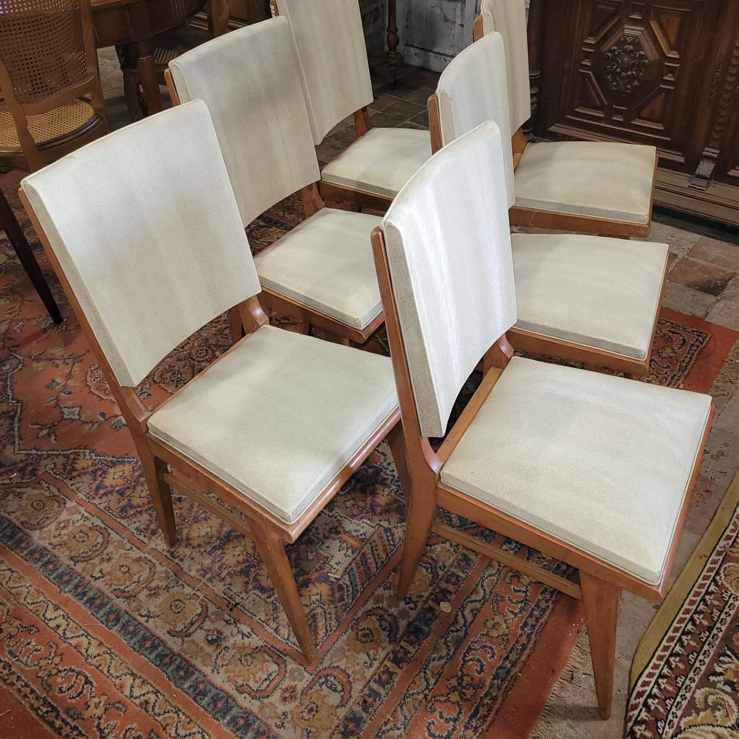 6 Scandinavian chairs