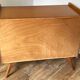 Vintage compass feet commode