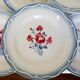 6 assiettes plates de Digoin Sarreguemines modèle Nina Rosa 210419
