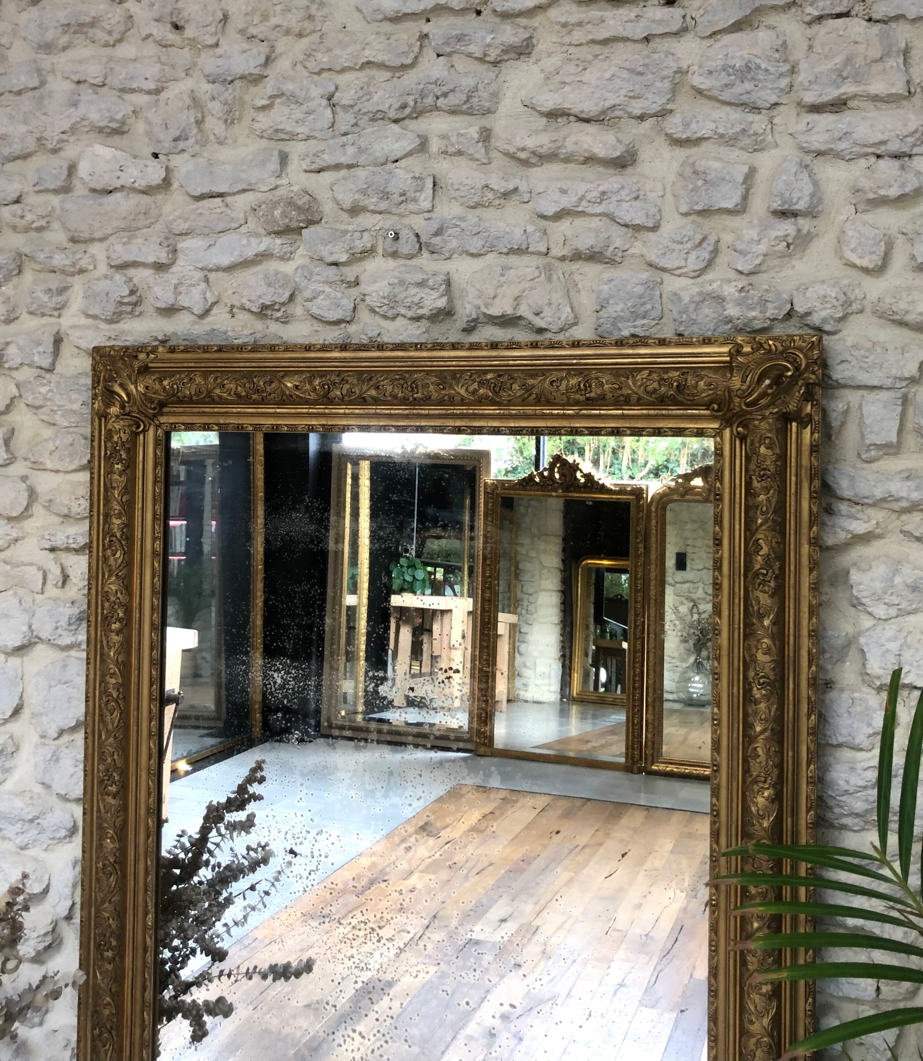 Miroir ancien 161x99cm