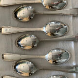 12 silver-plated spoons