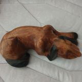 Chien en bois