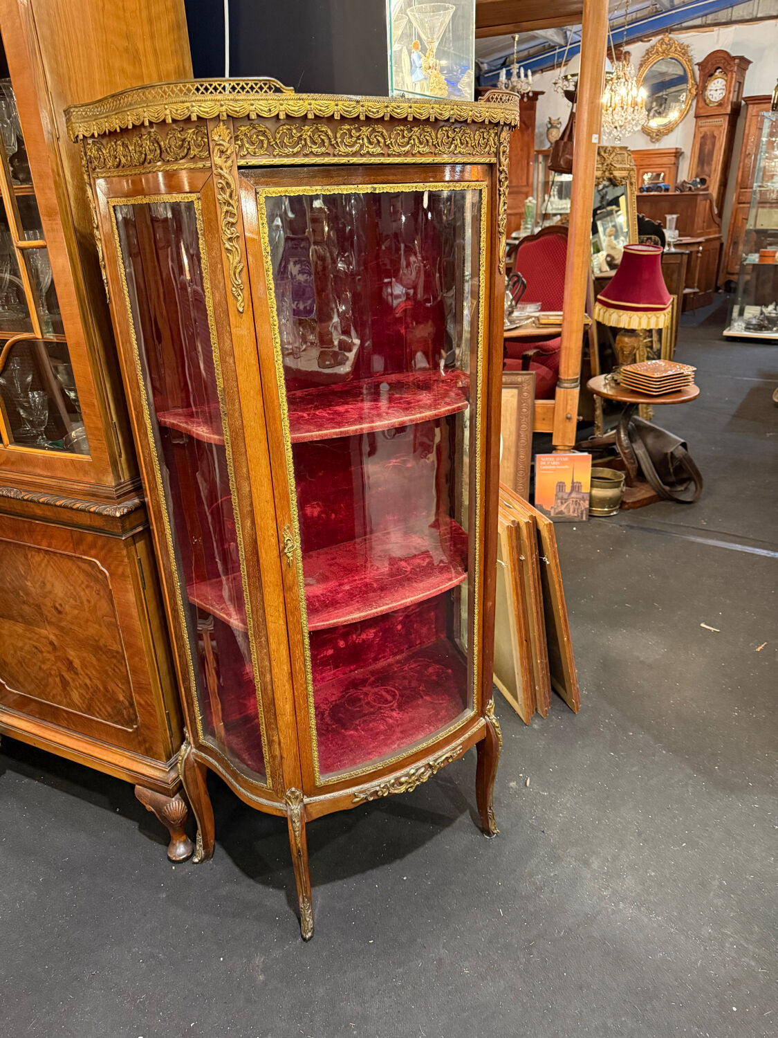 Louis XVI display cabinet