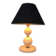 Travertine and brass lamp