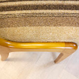 1960's Mid Century French Upholstered Chair