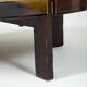 Glazed ceramic coffee table Herbarium model by Roger Capron in Vallauris, France 1970s