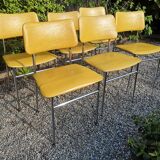 Series of six vintage chairs Soudexvinyl