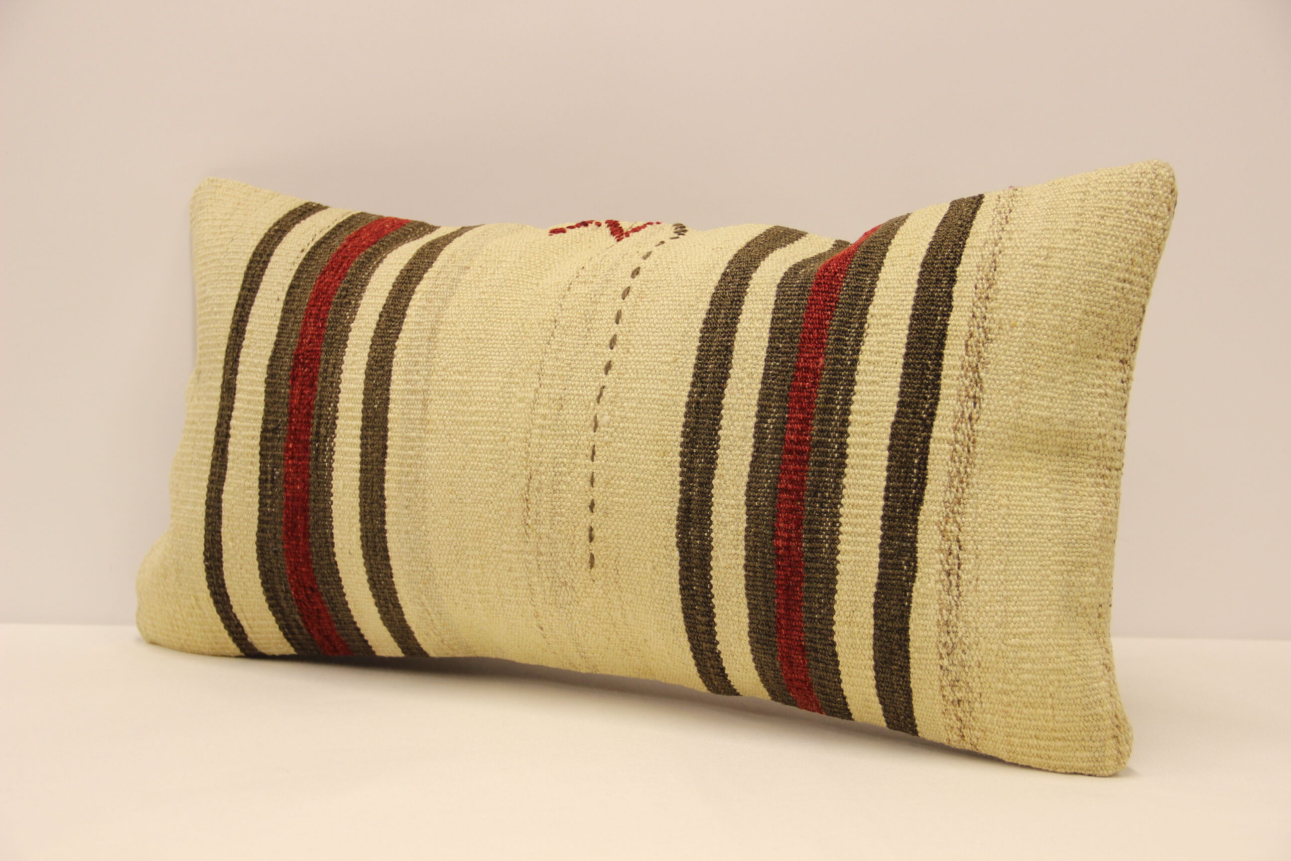 Housse coussin vintage 30x60 cm kilim