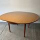 Schreiber Mid Schreiber Extending Dining Table Retro Teak grain Formica