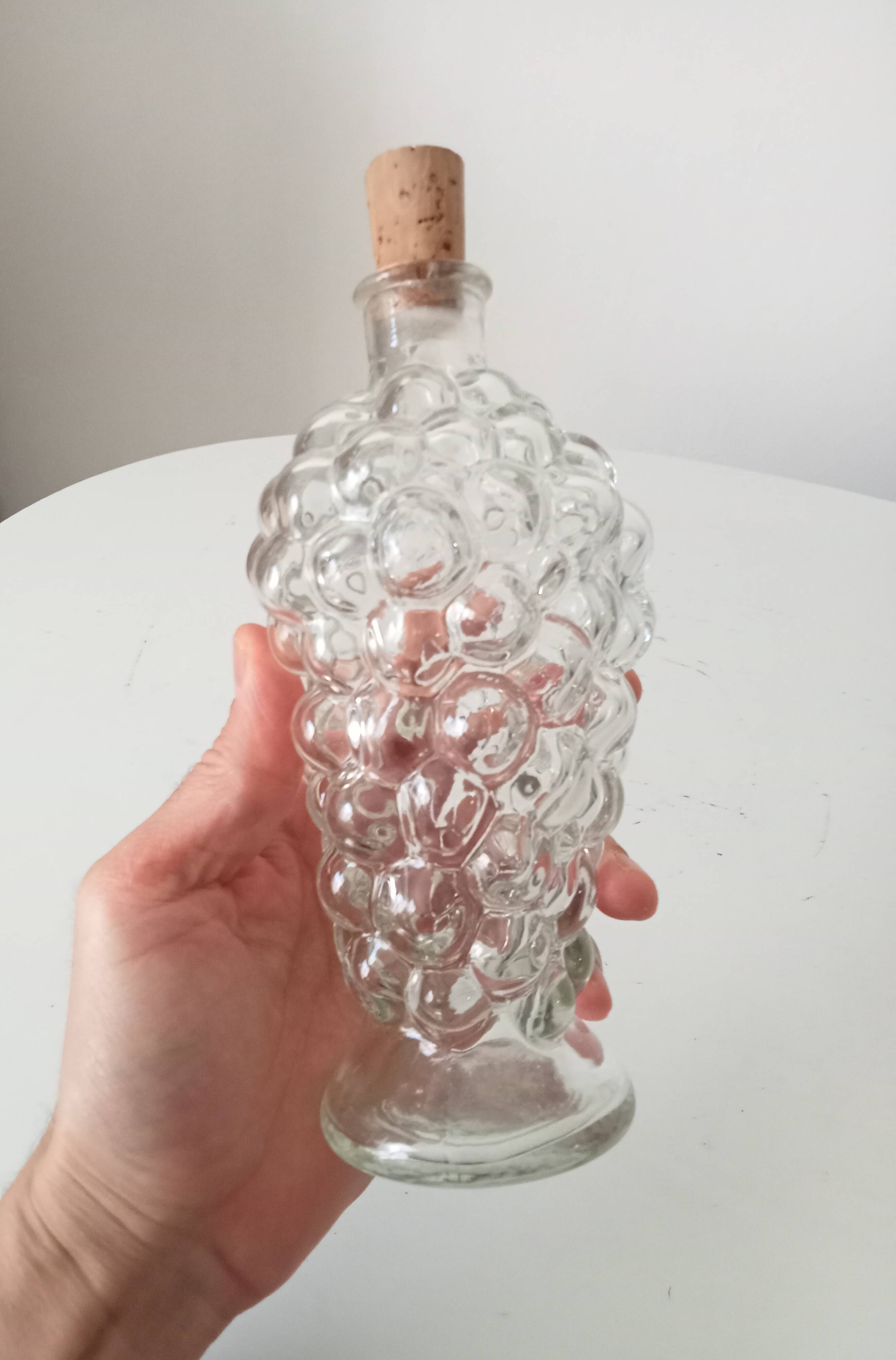 Vintage grape carafe