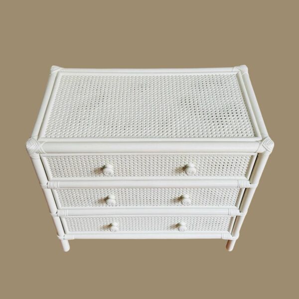 Commode vintage revisitée Farrow & Ball, 3 tiroirs