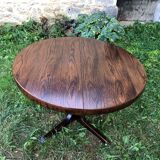 Baumann round extendable table