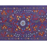 Hand knotted rug, vintage Turkish rug 104x192 cm