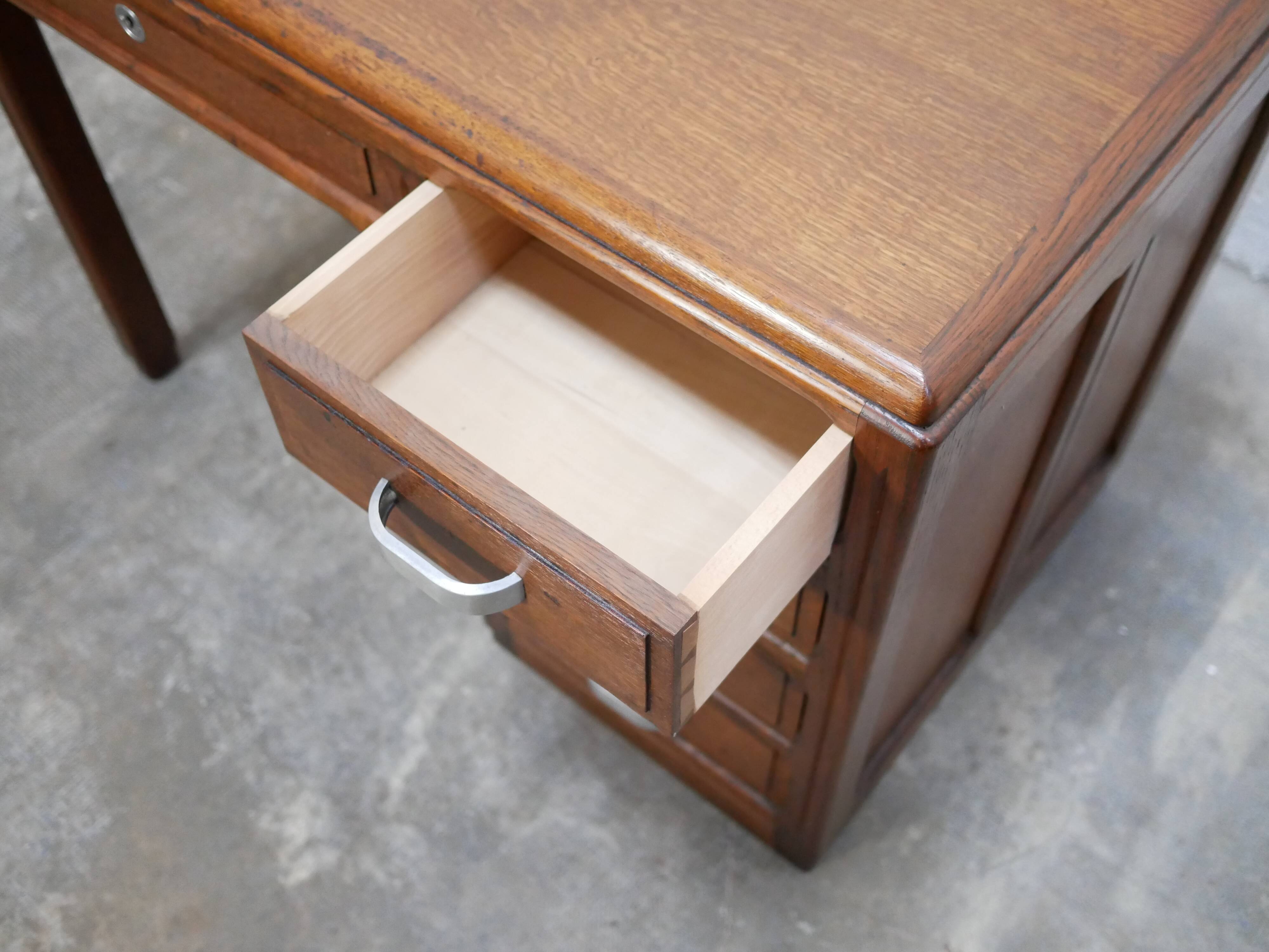 Vintage oak desk