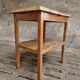 Vintage side table bathroom furniture or work table