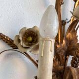 Vintage wall lamp / wall lamp in sheaf of wheat