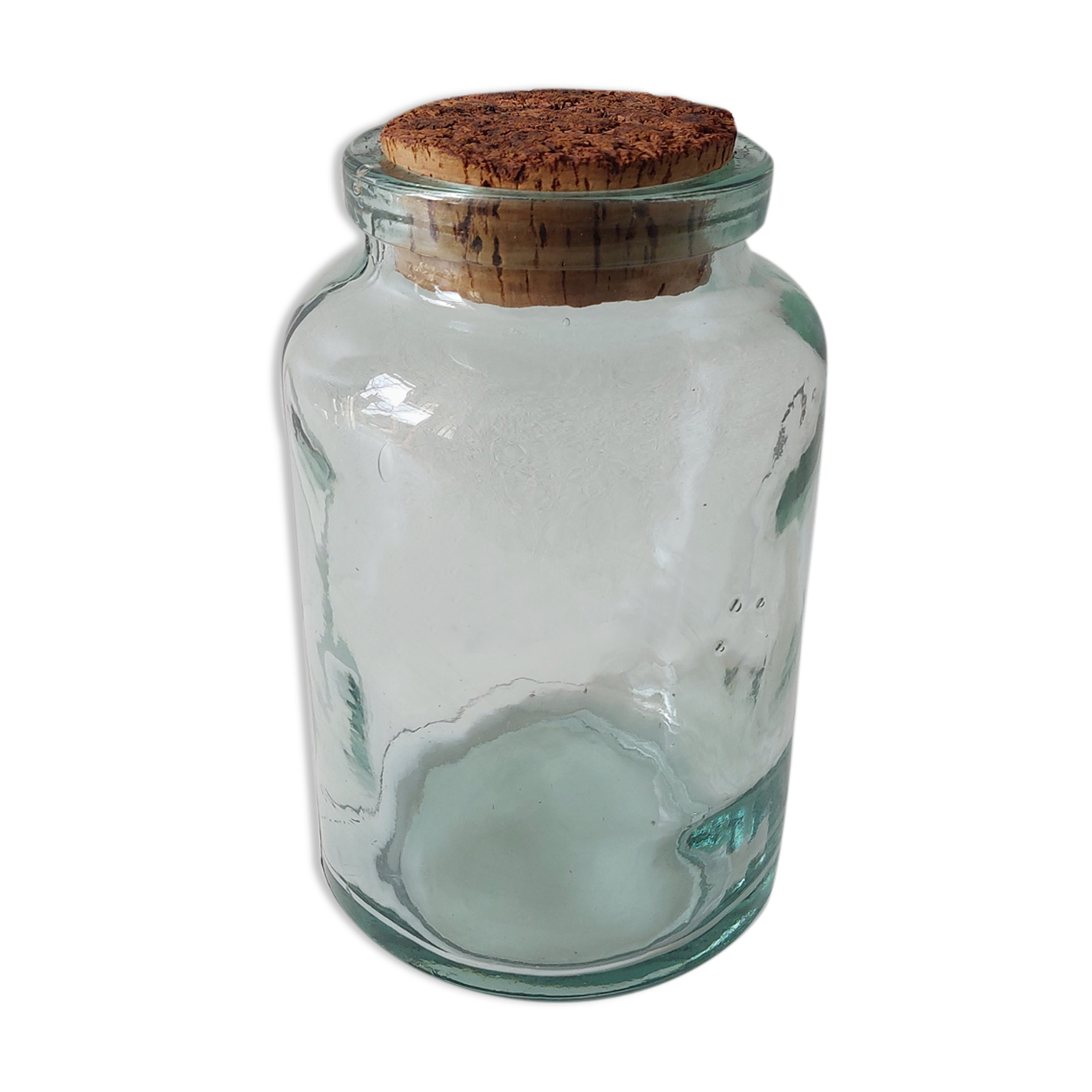Vintage glass jar
