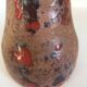 Vase brutaliste décor dripping