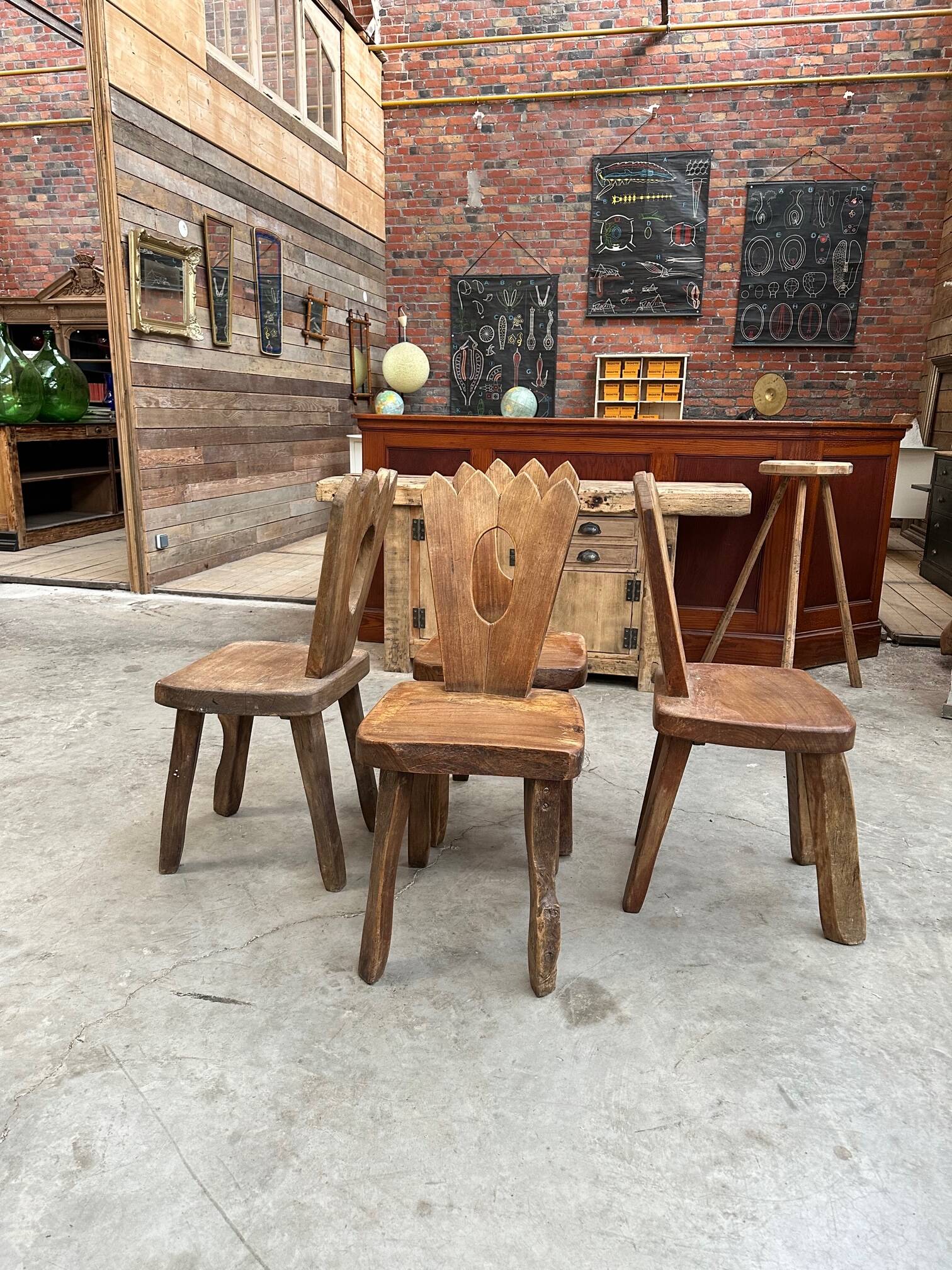 Set of 4 Olavi Hänninen chairs