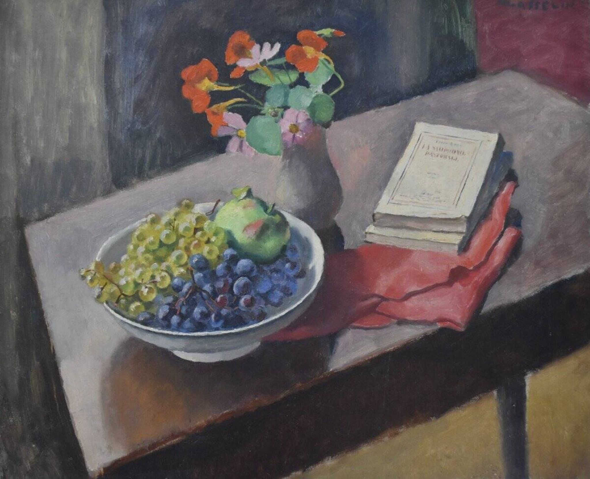 Maurice Asselin (1882-1947) Still Life with Pastoral Symphony, Oil on Canvas Signed