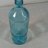 Bouteille en verre turquoise