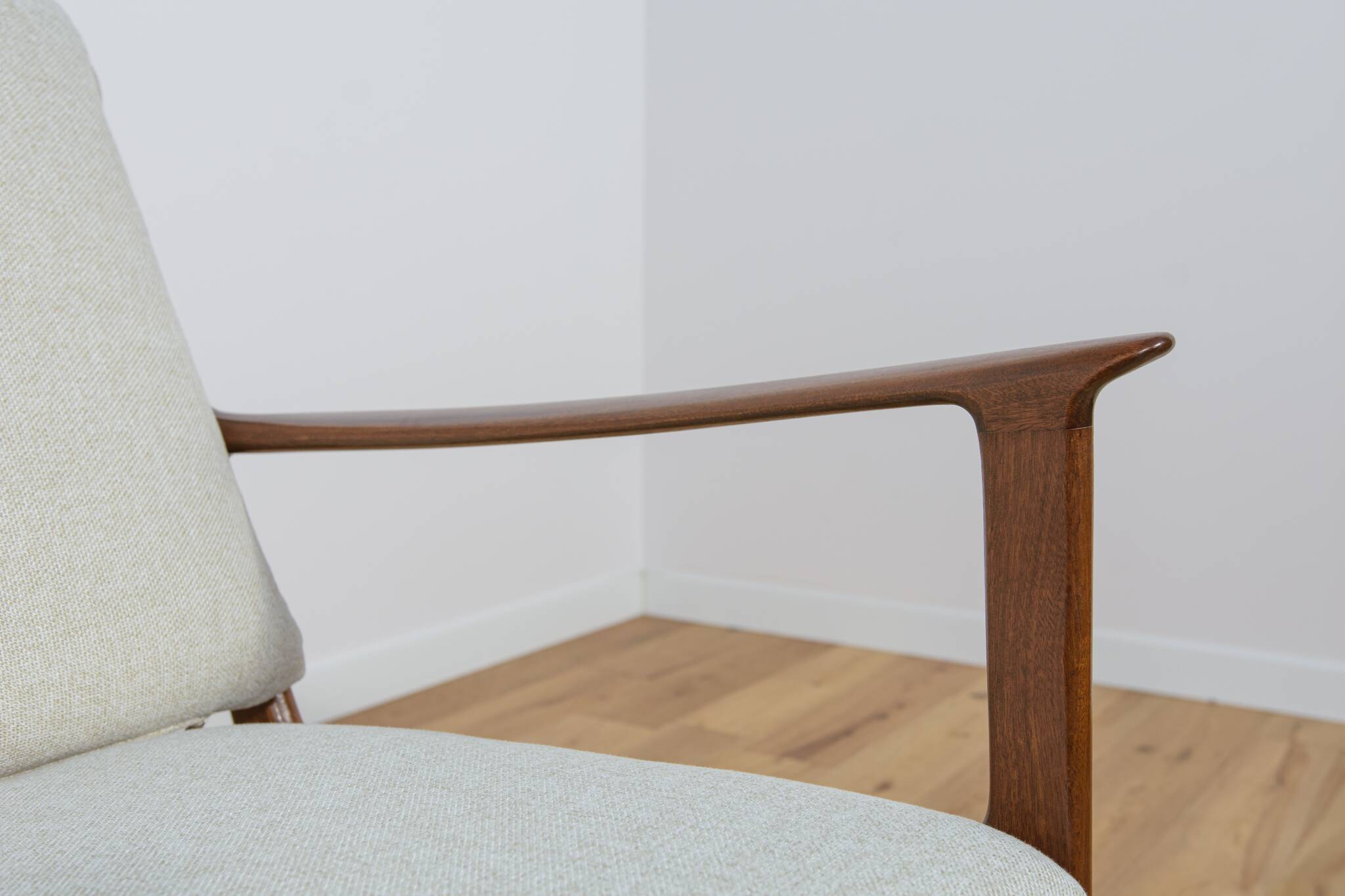 Mid Century Three-seater Sofa Model PJ112  by Ole Wanscher for Poul Jeppesens, Denmark, 1960s