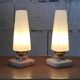 Vintage marble and opaline lamps from the 60s