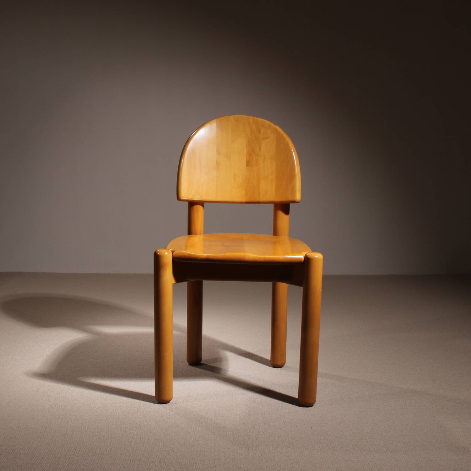 Six Chairs in Alder Wood by Rainer Daumiller | Denmark 1980s