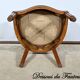 Mahogany Office Armchair, Louis Philippe Period – Mid-19th Century